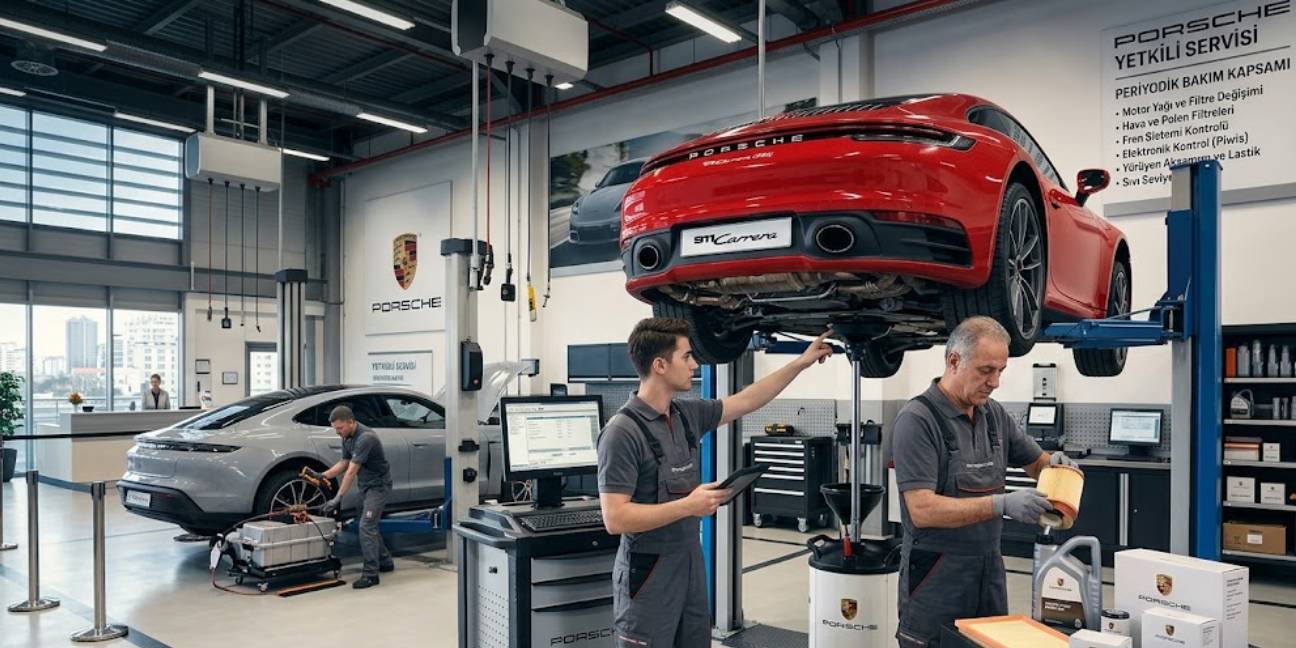  Porsche Yetkili Servislerinde Periyodik Bakım Neleri Kapsar? 